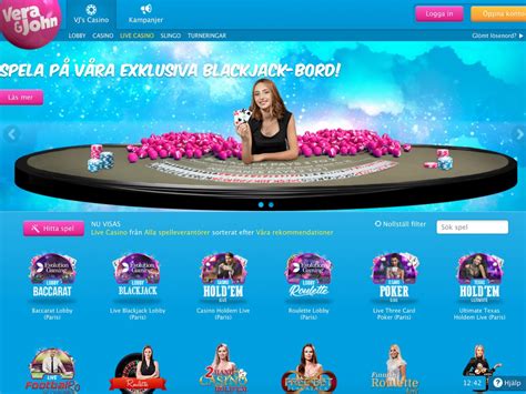 vera o john casino logga in.